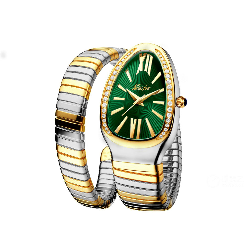 Pulsera de brazalete explosivo de cabezal de serpiente de acero inoxidable de acero inoxidable al por mayor